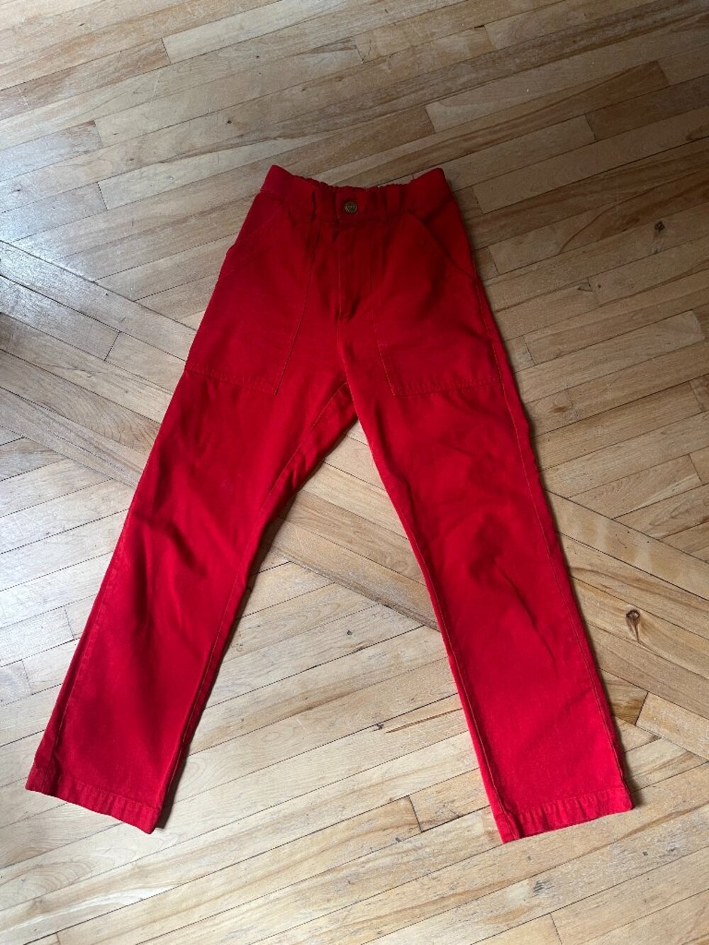 Mustang Red Work Pants
